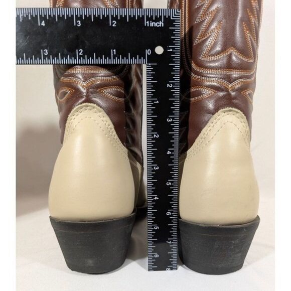 Laredo Flagstaff Collection Wingtip Western Boot Men's 8.5 (EW) 61161 Calf High - Picture 5 of 9